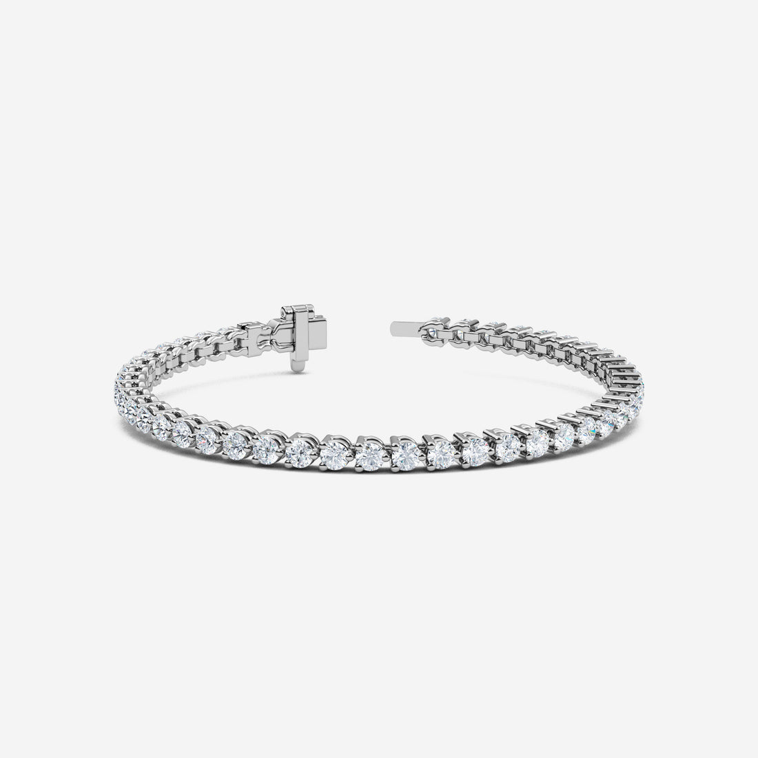 92.5 silver diamonds bracelet-1